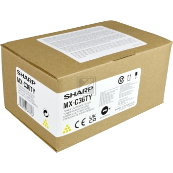 Sharp Toner-Kit gelb (MX-C36TY)