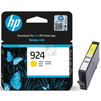 HP Tintenpatrone gelb (4K0U5NE, 924)