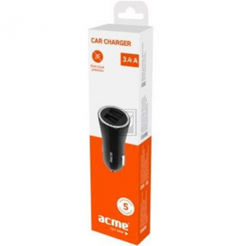 209416 ACME CH104 2 PORT 3.4A schwarz