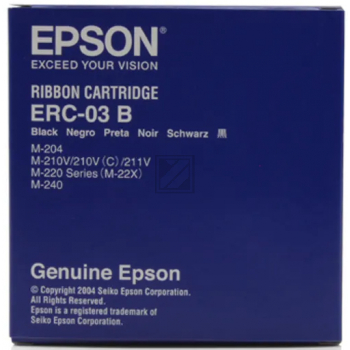 Original Epson C43S015350 / ERC-03-B Farbband Schwarz