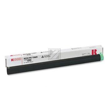 Original Ricoh 887447 / TYPE810 Toner Schwarz