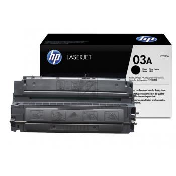 Original HP C3903A / 03A Toner Schwarz