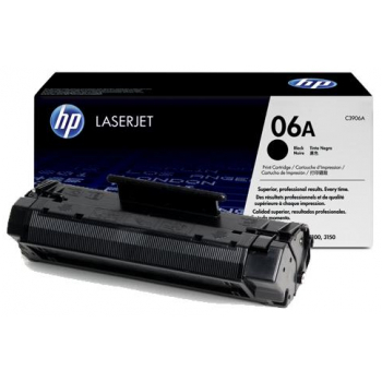 Original HP C3906A / 06A Toner Schwarz