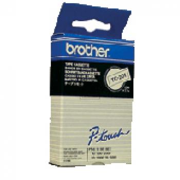 Original Brother TC-201 Farbband Schwarz, Weiß