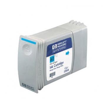 Original HP C4846A / 80 Tinte Cyan XXL