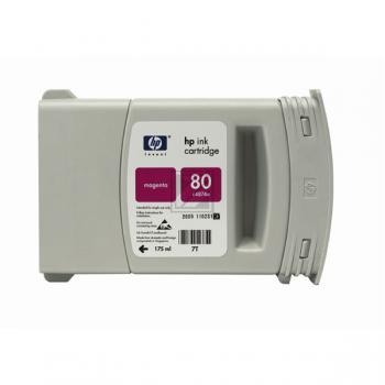 Original HP C4847A / 80 Tinte Magenta XXL