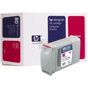 Original HP C4874A / 80 Tinte Magenta