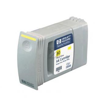 Original HP C4873A / 80 Tinte Gelb