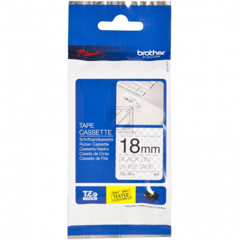 Original Brother TZ-SE4 Farbband Schwarz, Wei