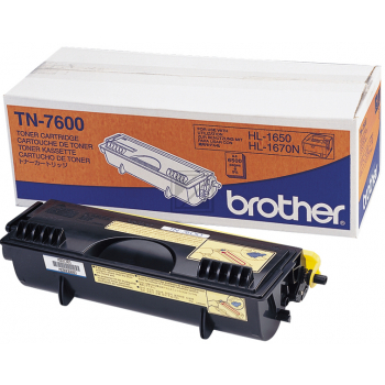 Original Brother TN-7600 Toner Schwarz XXL