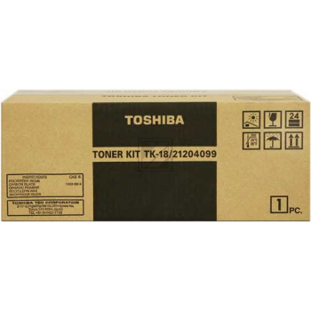 Original Toshiba 21204099 / TK-18 Toner Schwarz