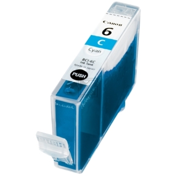 Original Canon 4706A002 / BCI-6C Tinte Cyan