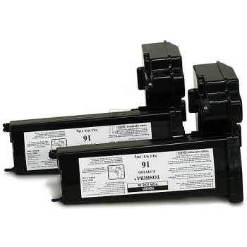 Original Toshiba 66061614 / T-1600 E Toner Schwarz 2er Set
