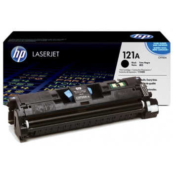 Original HP C9700A / 121A Toner Schwarz