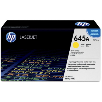 Original HP C9732A / 645A Toner Gelb