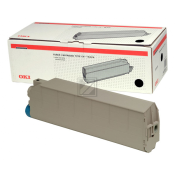 Original OKI 41963608 Toner Schwarz