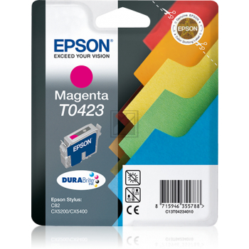 Original Epson C13T04234010 / T0423 Tinte Magenta