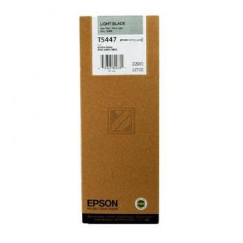 Original Epson C13T544700 / T5447 Tinte Light Schwarz XXL