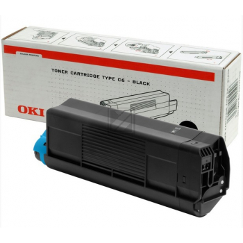 Original OKI 42127408 / C5100 Toner Schwarz XXL