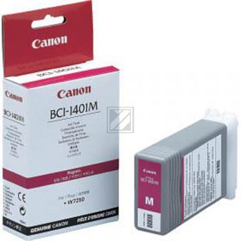 Original Canon 7570A001 / BCI-1401M Tinte Magenta