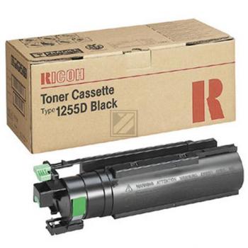 Original Ricoh 411073 / TYPE1255D Toner Schwarz
