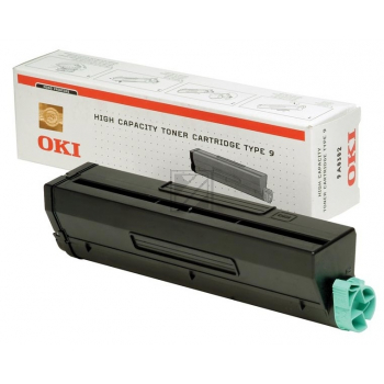 Original OKI 01101202 / TYPE 9 Toner Schwarz XXL