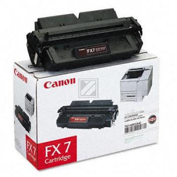 Original Canon 7621A002 / CRGFX7 Toner Schwarz