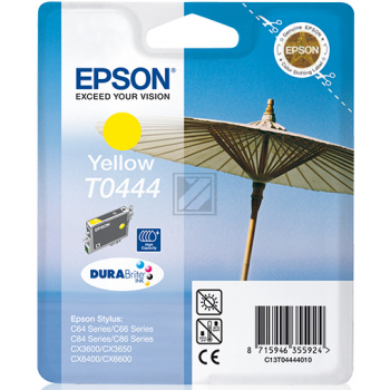 Original Epson C13T04444010 / T0444 Tinte Gelb XXL