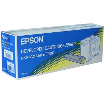 Original Epson C13S050155 / S050155 Toner Gelb