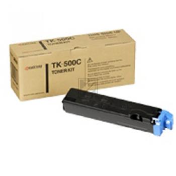 Original Kyocera 370PD5KW / TK-500C Toner Cyan