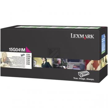 Original Lexmark 15G041M Toner Magenta