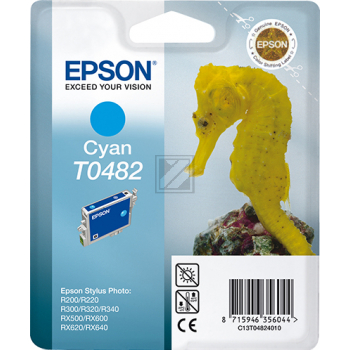 Original Epson C13T04824010 / T0482 Tinte Cyan