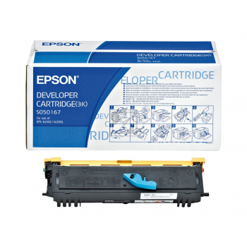 Original Epson C13S050167 / S050167 Toner Schwarz