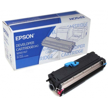 Original Epson C13S050167 / S050167 Toner Schwarz