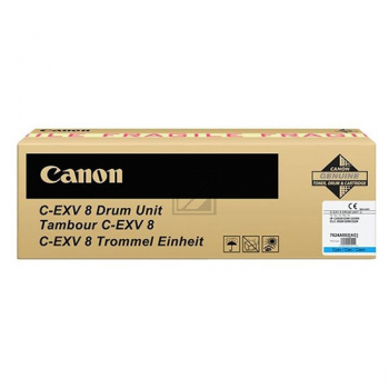 Original Canon 7624A002 / C-EXV8 Bildtrommel Cyan