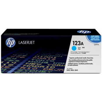 Original HP Q3971A / 123A Toner Cyan
