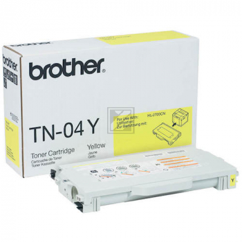 Original Brother TN-04Y Toner Gelb