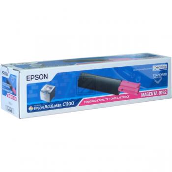 Original Epson C13S050192 / S050192 Toner Magenta