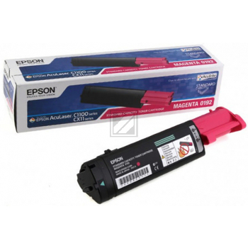 Original Epson C13S050192 / S050192 Toner Magenta