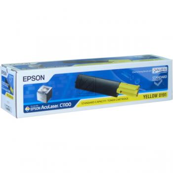 Original Epson C13S050191 / S050191 Toner Gelb