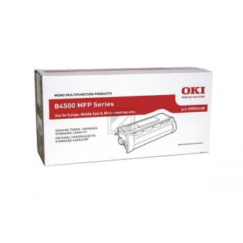 Original OKI 09004168 / B4500 Toner Schwarz