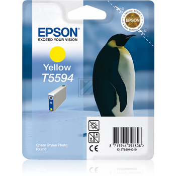 Original Epson C13T55944010 / T5594 Tinte Gelb