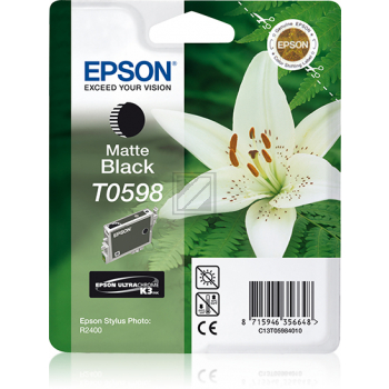 Original Epson C13T05984010 / T0598 Tinte Schwarz