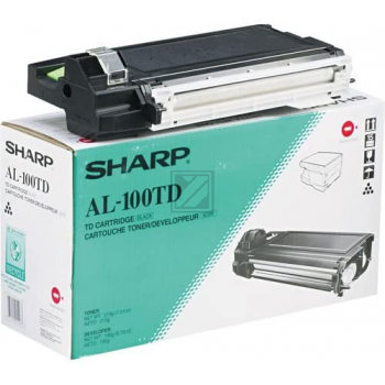 Original Sharp AL-100TD Toner Schwarz