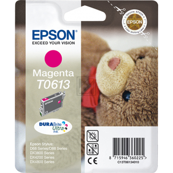 Original Epson C13T06134010 / T0613 Tinte Magenta