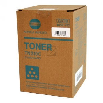 Original Konica Minolta 4053-703 / TN-310 C Toner Cyan