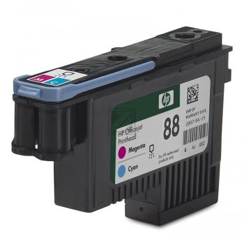 Original HP C9382A / 88 Tinte Cyan, Magenta 2er Set
