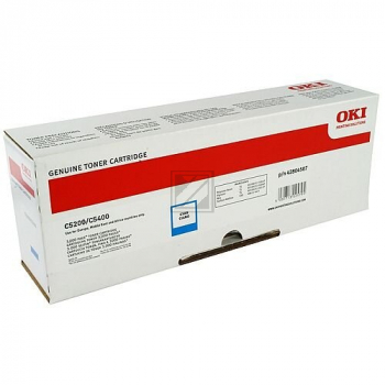 Original OKI 42804507 / C5200 Toner Cyan