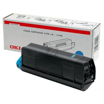 Original OKI 42804507 / C5200 Toner Cyan