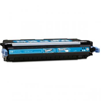 Original HP Q7581A / 503A Toner Cyan